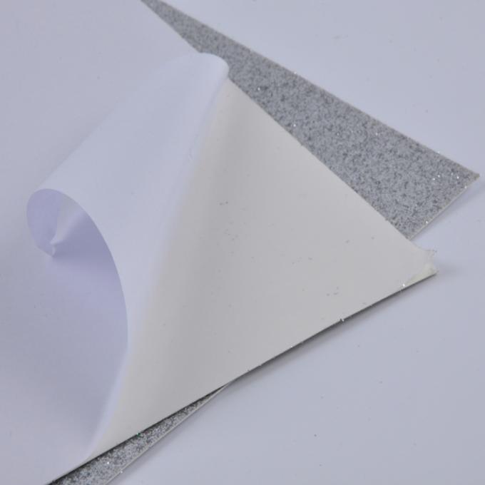 明白な色のカード作成のための自己接着銀製のきらめきのペーパー30.5*30.5cm