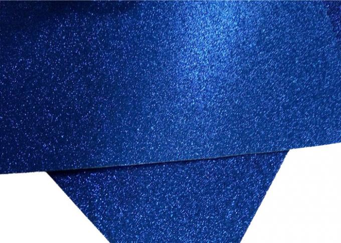 青いDiyの手細工の技術のきらめきカード ペーパー クリスマスの装飾KTVの壁紙