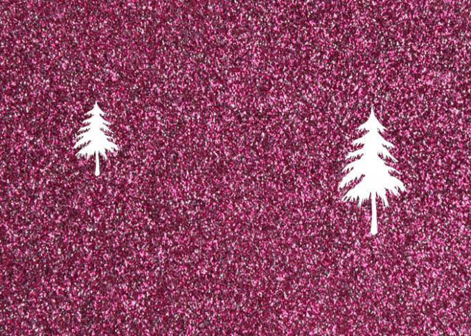 布の底が付いているピンクのきらめきポリ塩化ビニールの生地の革によじ登る1.38mポリ塩化ビニール