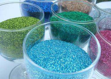 中国 多色DIYは砂のペーパーのための装飾の罰金のきらめきの粉を余分に制作します サプライヤー